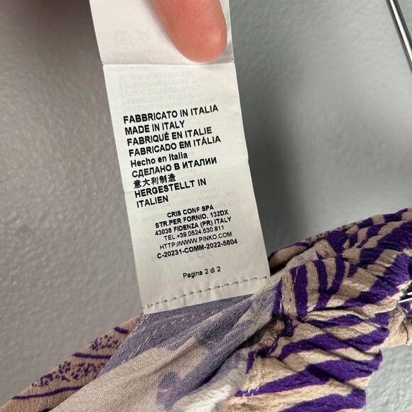 PINKO Floral Print Casual Pant - Picture 8 of 11